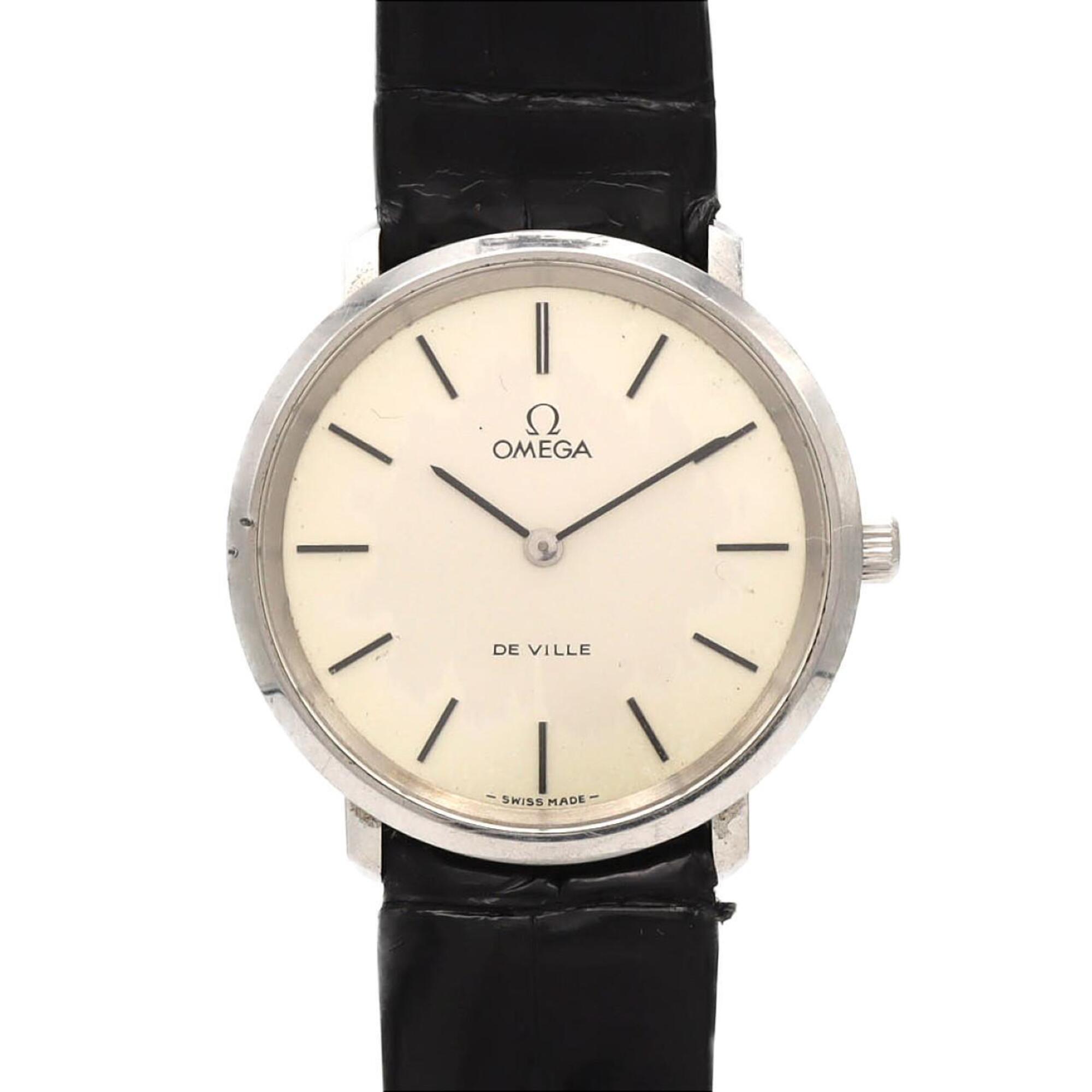 Omega De Ville Stainless Steel Watch Manual Winding